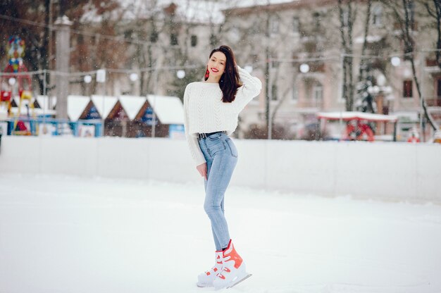  Glyn Ice Skating training